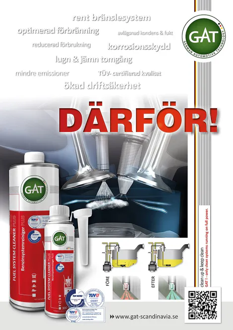 Huvudbild GAT Fuel System Cleaner PLUS